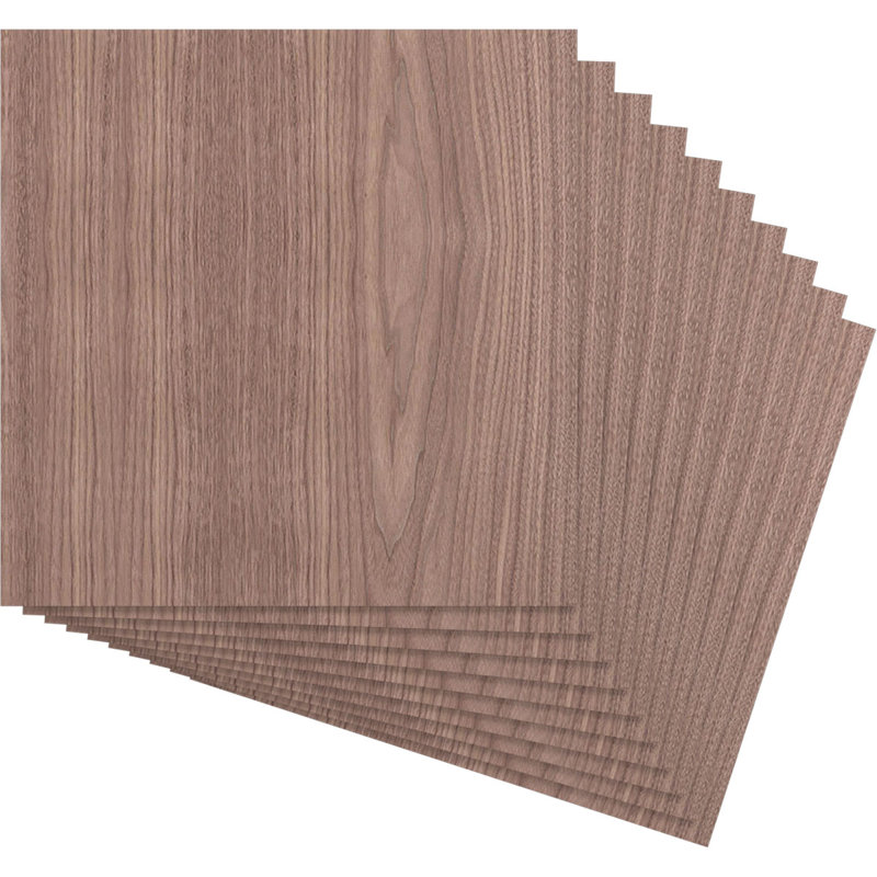 Wood Hobby Boards, Walnut, 11.75" H  x 11.75" W  x 0.38" D