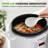 Nutrichef 6 QT Electric Pressure Cooker - 9 Function Digital Countertop With Preset Cooking Modes, Adjustable Time & Temp Settings  (White)