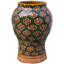 Afro-Moresque Handmade Ceramic Table Vase