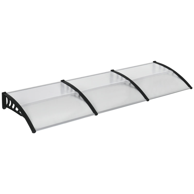 Dongguan Xiyite Trading Co., Ltd. 303 cm W x 96 cm D Polycarbonate Door / Window Awning