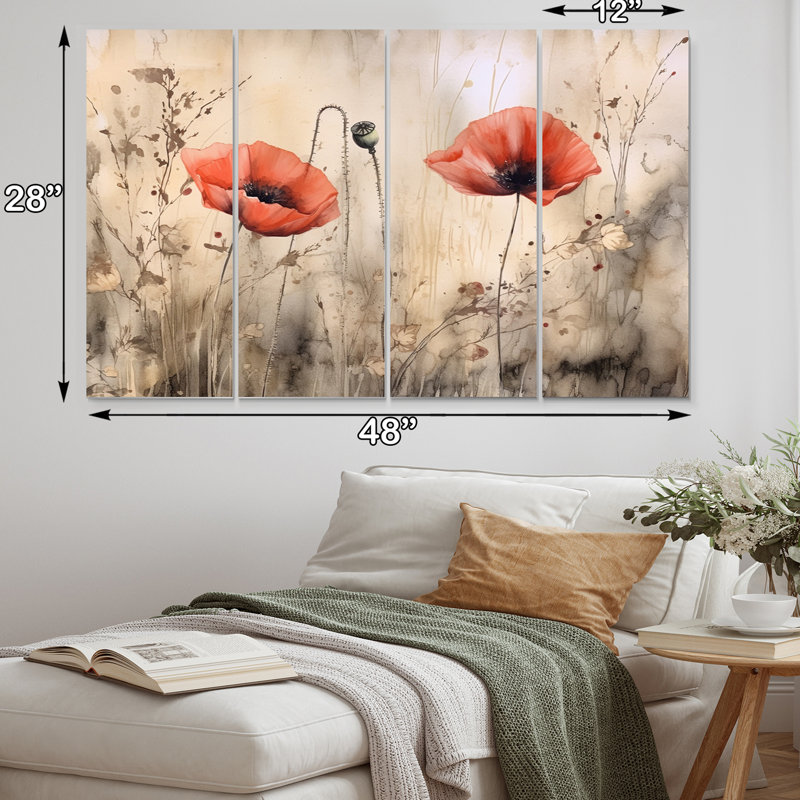 4 Wall Decor Set