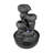 Bescott Indoor Outdoor Weather Resistant Cascade Fountain with Lights