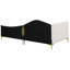Lit de jour simple rembourré avec tête de lit et accoudoirs, beige - moderne, accoudoir confortable, polyvalent, attrayant-1171879002-1171879004