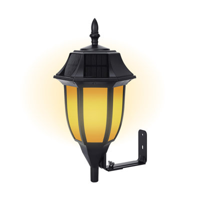 Outdoor Solar LED Traditional Style Wall Light