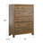 Brown 5-Drawer Chest