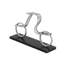 Sculpture de cycle en aluminium Vandalia