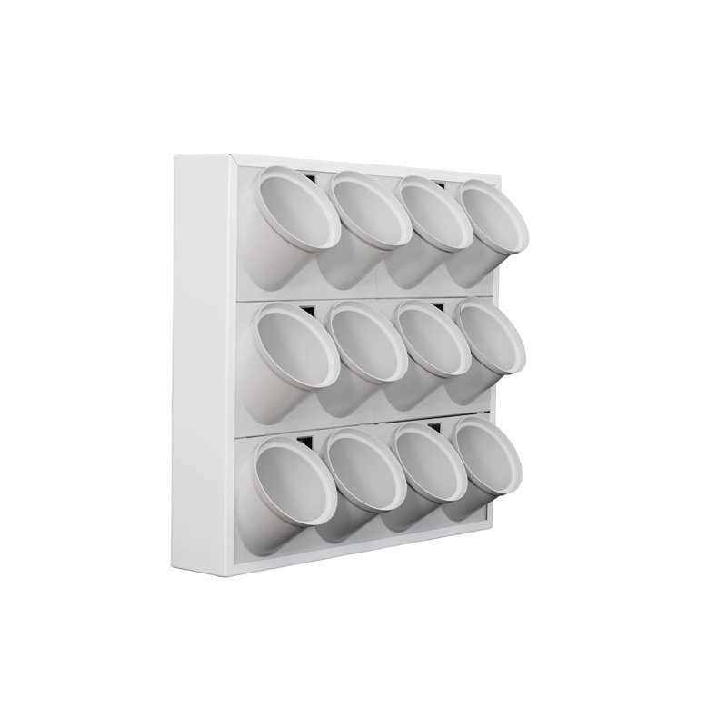Chet Vertical Garden, White, 39cm H x 42cm W x 8cm D