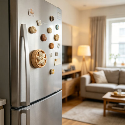 Detachable Realistic Food-Shaped Fridge Magnet Set And Magnets Suitable For Kitchen Refrigerators Lockers And Whiteboards