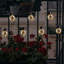 20LED Outdoor Globe Bulb String Light Solar Powered