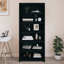 183 cm H Solid Wood Standard Bookcase-963125331-963125332
