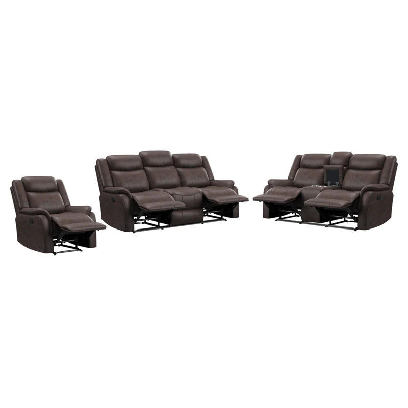 Ensemble de salon configurable, Brown