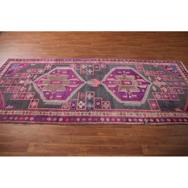 Tapis de couloir géométrique 4 x 9