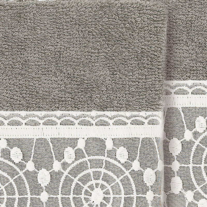  Essuie-mains en coton turc, Gris