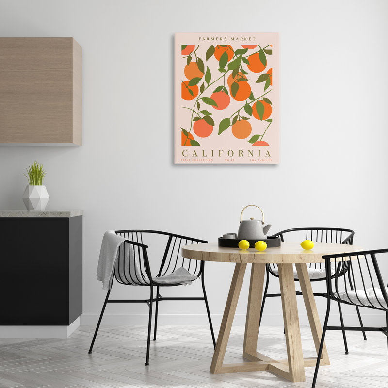 «California Farmers Market» par Kamdon Kreations, H 40 po x l 30 po