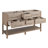 60" Robertson Double Bathroom Vanity Set with Rectangular Undermount Sinks-49568506-75247367-75247374