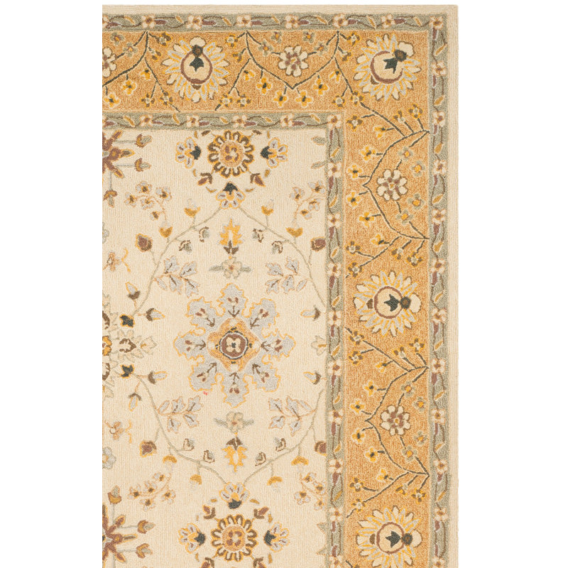 Amitola Hand Hooked Performance Oriental Rug, Rectangle 9' x 12'