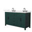 Beckett 60" Freestanding Double Bathroom Vanity with Quartz Top-990040576-990040579-990040588