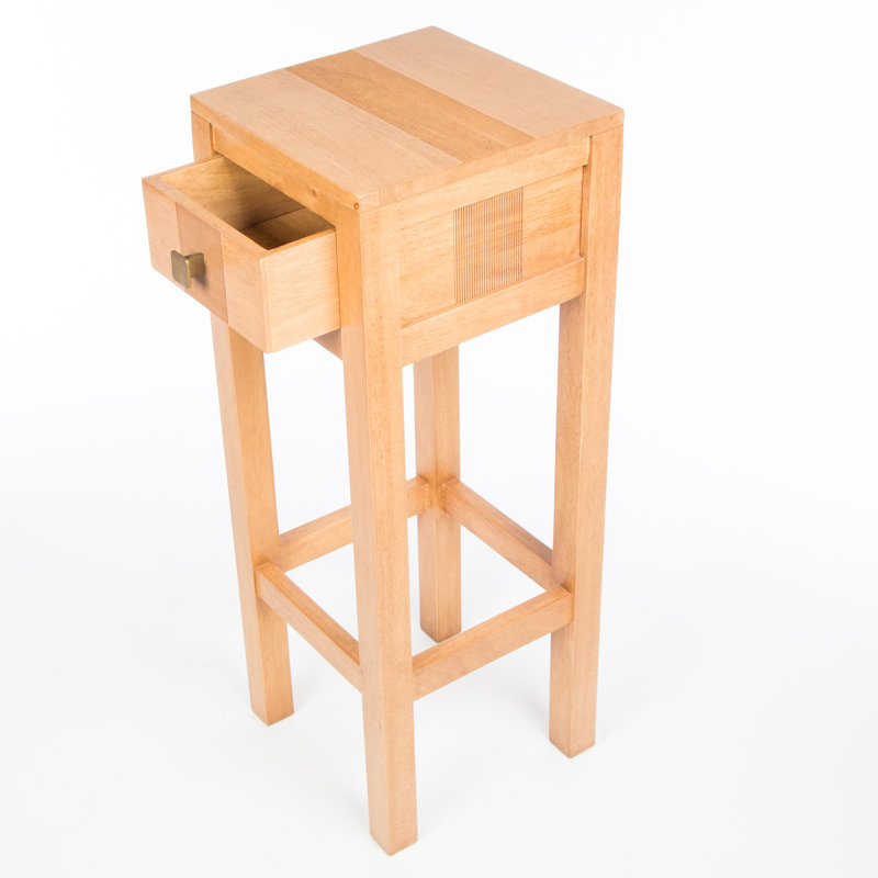 Guinea Plant Stand, Light Wood