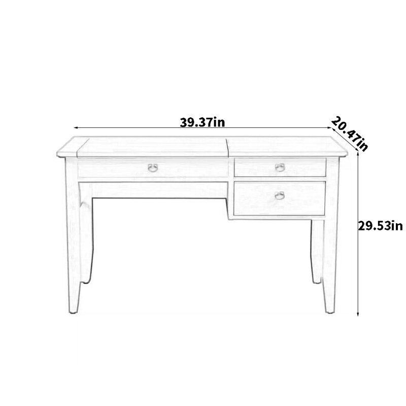 Commode en bois massif