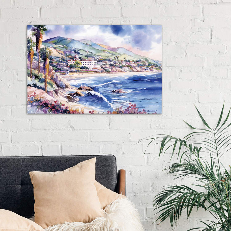 Laguna Coast by Bill Drysdale - Wrapped Canvas Painting, 66.04cm H x 101.6cm W x 3.81cm D