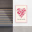 Art mural abstrait fantaisiste You Are Love-129021929