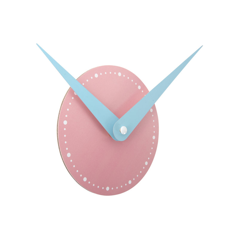 Wall Clock, Beige/Blue