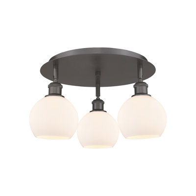 Ellington Glass Semi Flush Mount