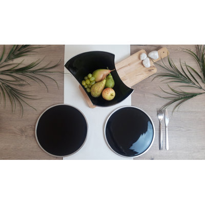 Faasulu Metal Solid Colour Round Placemat
