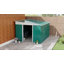 Buisan 9 ft. W x 11 ft. D Galvanised Steel Pent Garden Shed