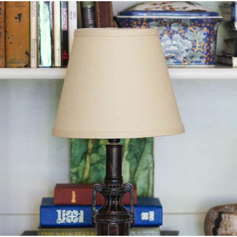  6.5'' H Linen Empire Lamp Shade, Beige