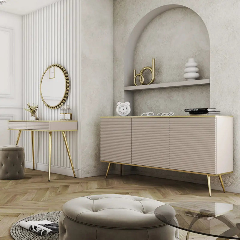 Moro Display Stand, Beige