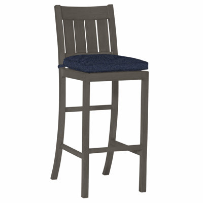 Club 30" Patio Bar Stool with Cushion