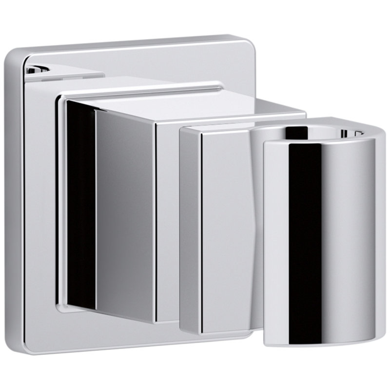 Awaken Adjustable Wall Bracket, Polished Chrome
