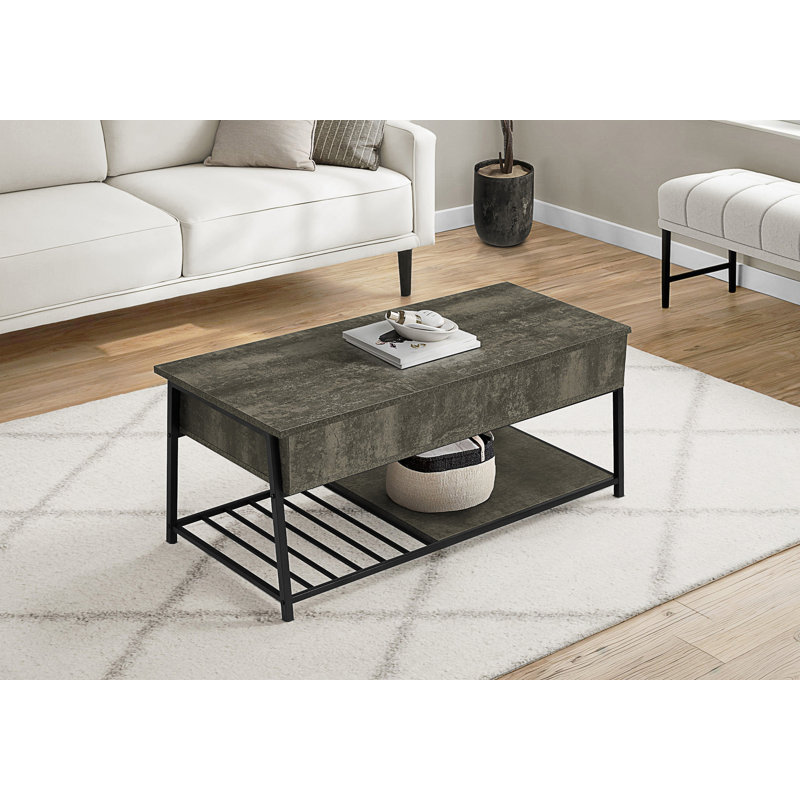 Table basse à plateau relevable de 42 po