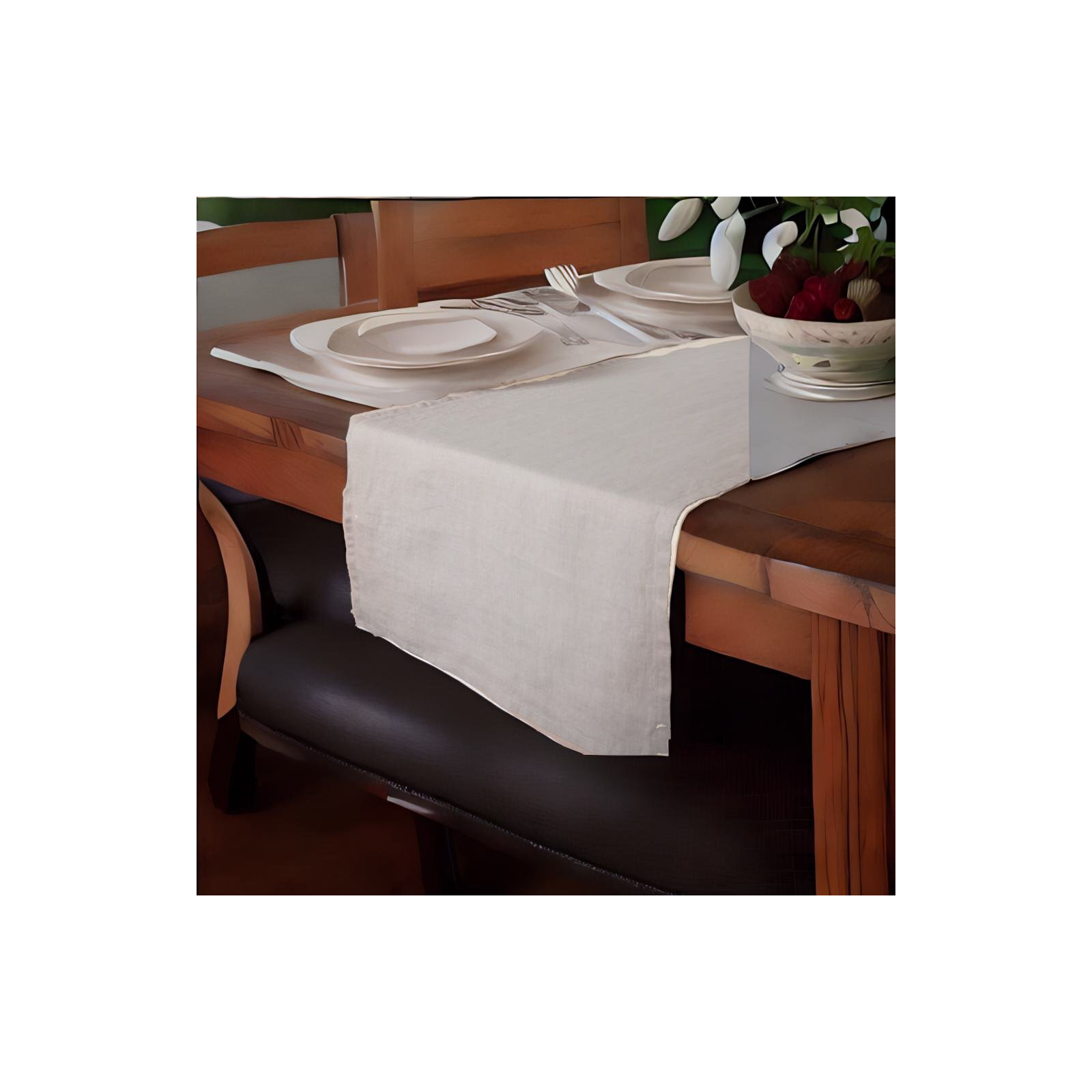 Valle Table Runnner, Light Gray