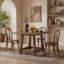 Dining Table with Wood Base