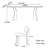 Rectangular dining table in French style-111030955