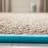 Joanna Auckland Bamboo Natural/Turquoise Area Rug-1820319718