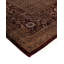 Tapis noué à la main Mazarine, unique en son genre - brun