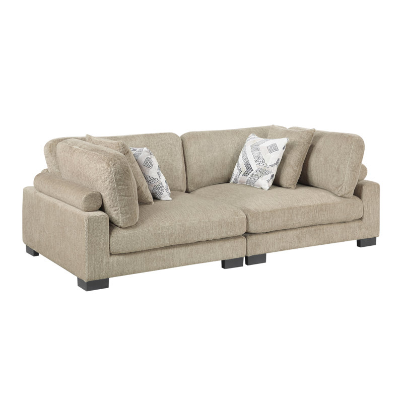 Upholstered 90'' Loveseat
