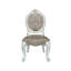 Chaise d'appoint rembourrée King Louis-343370152