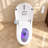 Elongated Smart Tankless Toilet with Bidet, Auto Flush, Heated Seat, Warm Wash/Dryer, Adjustable Water Temp, Foot Kick Operation, Night Light, Remote Control,3-Year Warranty