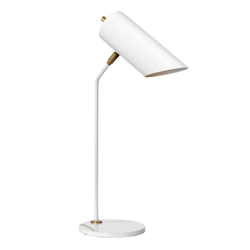 Offerman Metal Table Lamp, White