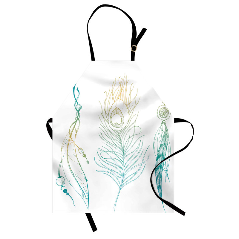 No Pattern Bib Apron