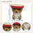Capybara Stool with Apple Slice Top