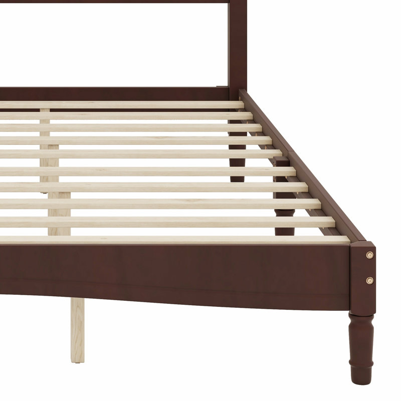 Lit plateforme Classic Classic, Walnut