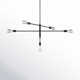 Allman 5 Light Metal Dimmable Chandelier