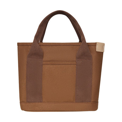 Fashion Canvas Bag Tote Bag Storage Bag Multi-Pocket Handbag Handle Bag