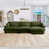 Olive Green Velvet