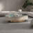 Light luxury oval marble coffee table-110567491-110567492
